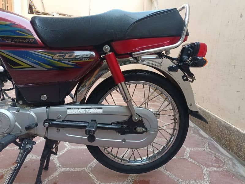 Honda CD 70 lush condition 3