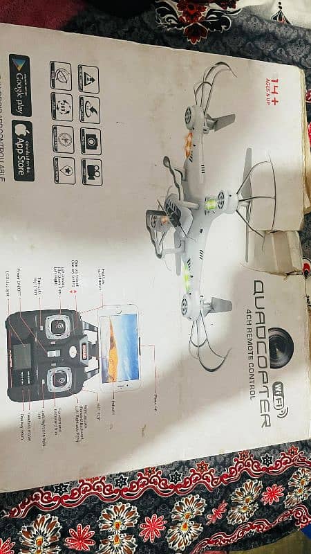 Qudrone pro wifi drone with camera 1