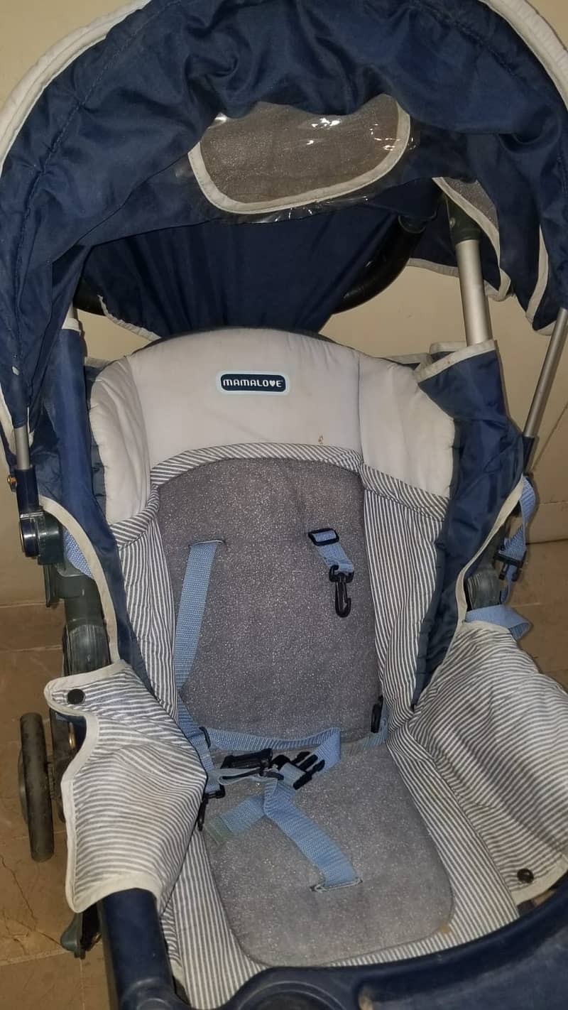 Baby pram in big size. 5