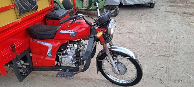 Loder Ricksha Sazgar 110cc Bama Caban 1