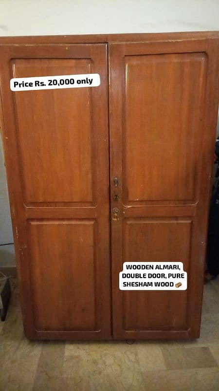 Shesham Wood Cupboard 1