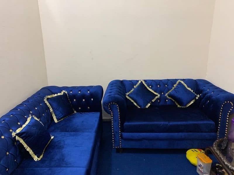 6 Seater Brand New Sofaa set 10 Year Molty Foam Garenty 7