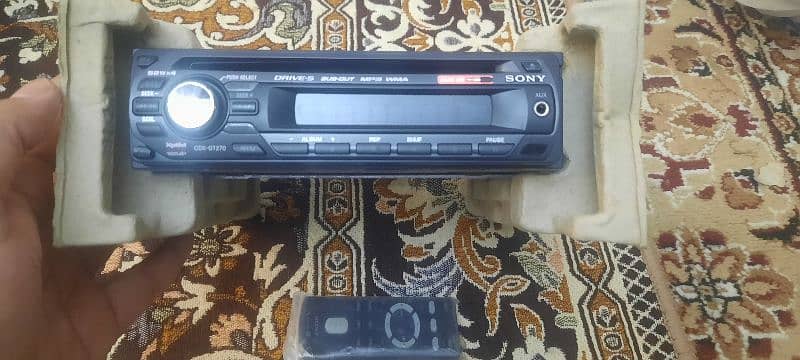 original Sony speakers + Mp3 CD player 4