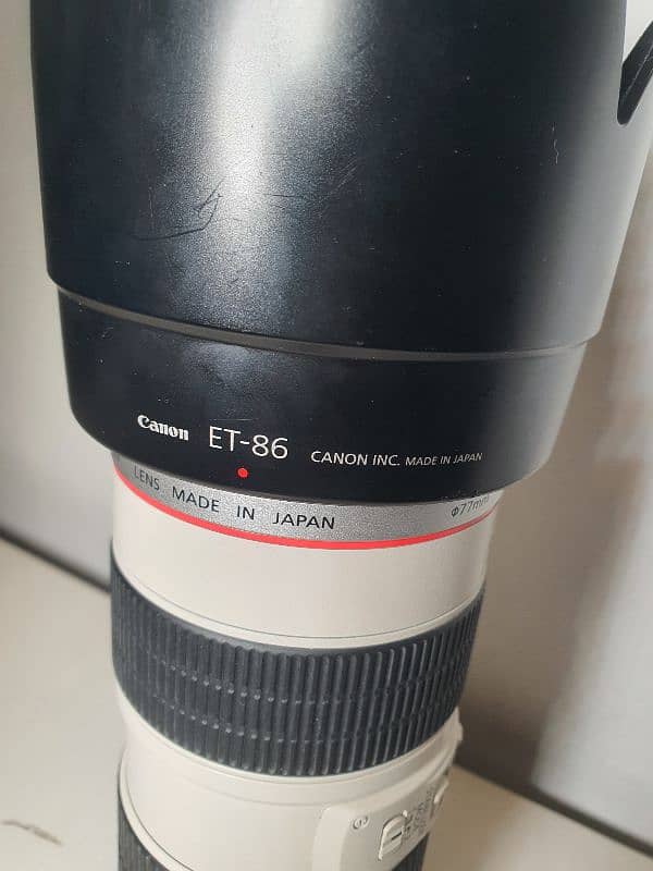 canon lens EF 70-200mm IS USM 1