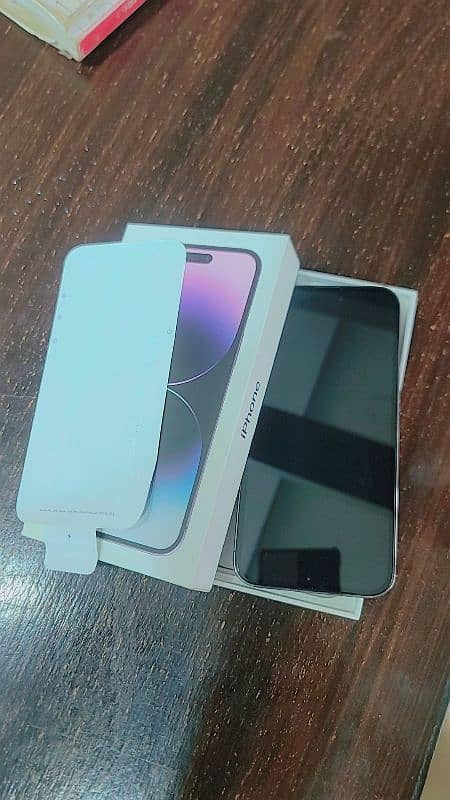 I phone 14 pro max 256 gb Deep purple PTA 2