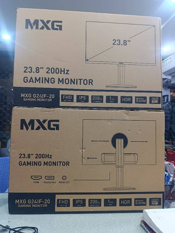 MXG G24IF-20 23.8 INCH 200HZ IPS MONITOR NEW BOX PACKED 0