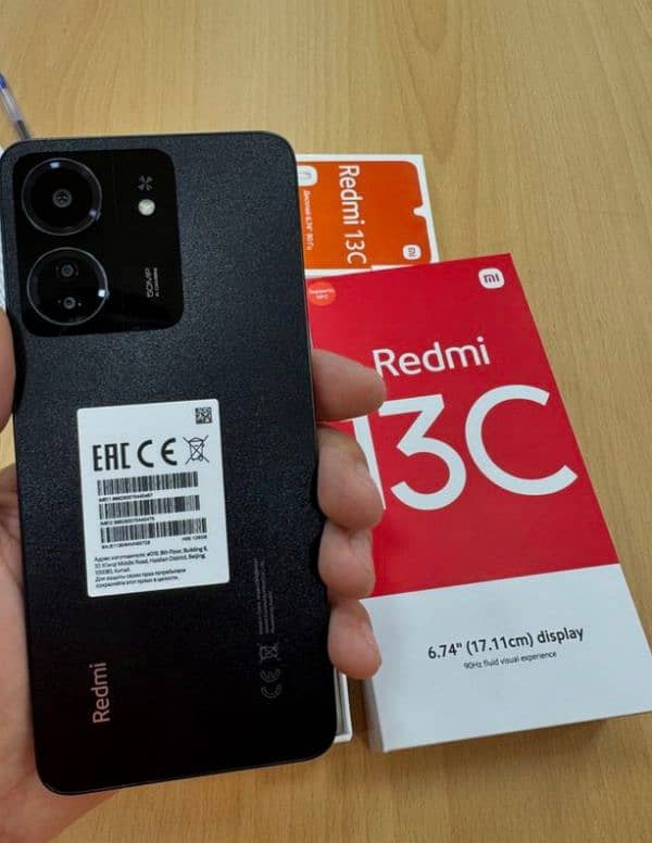 Redmi 13C 6/128 box open just 9 to 10 days use 4