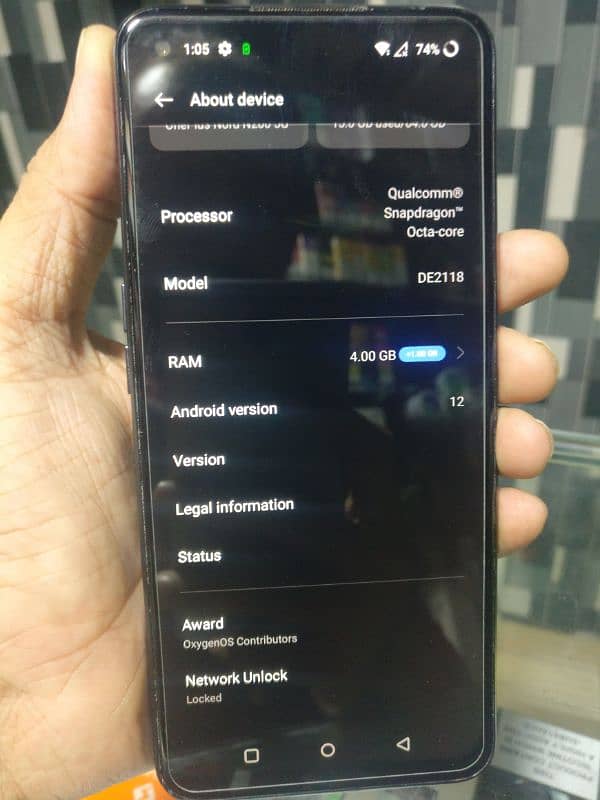 Oneplus N200 5g ( Locked ) 1