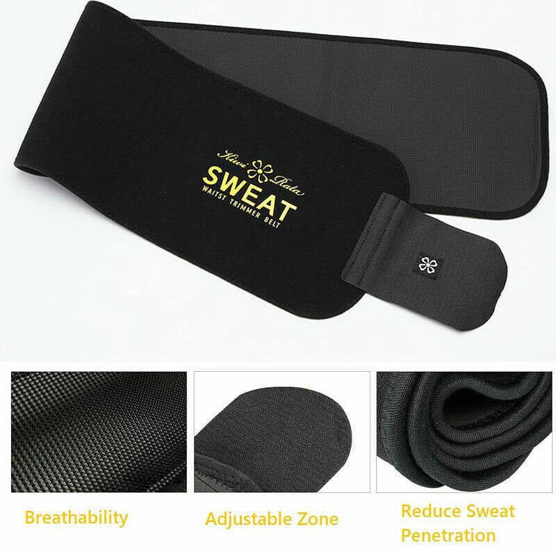 Sweat Belt For Weight Loss Slimming Trimming Waist For Men And Women 1