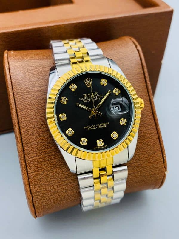 Mens stylish Rolex watch 0