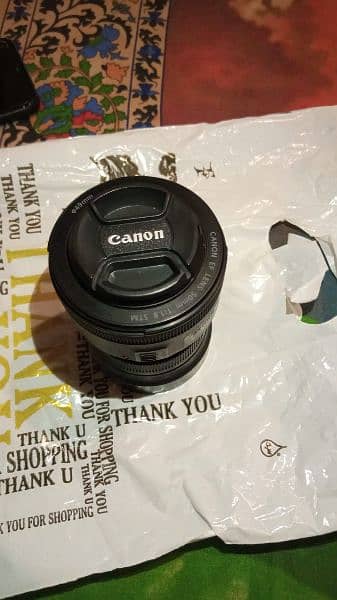 Canon 50 mm stm 1.8 lens for sale new condition original 0