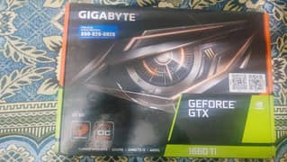 Gtx 1660ti Gigabyte OC