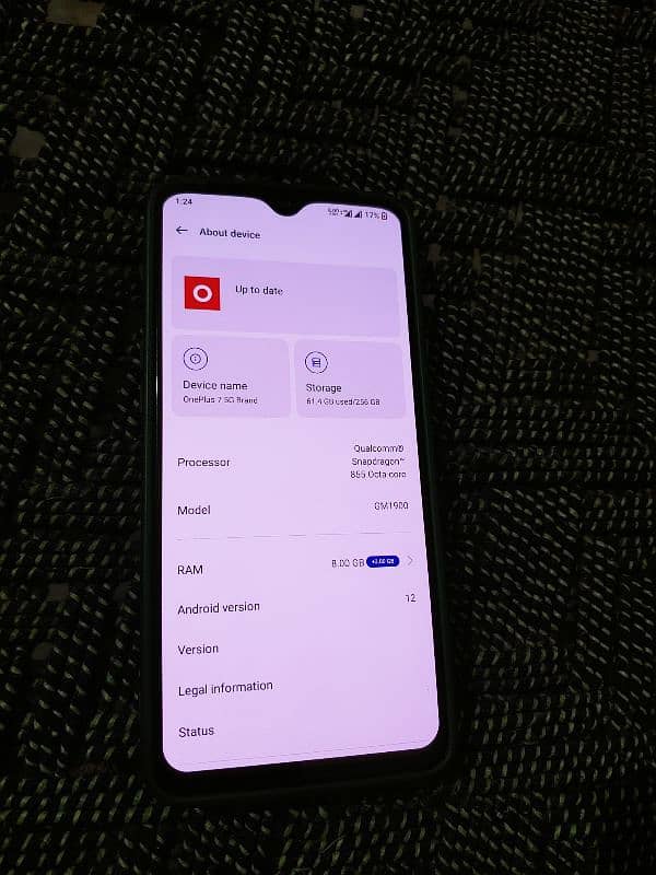 OnePlus 7 8GB 256 GB 4