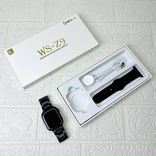 WS-Z9 SMART WATCH BLACK COLOR 0