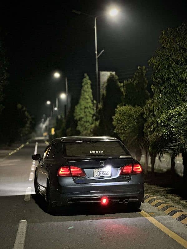 Civic reborn lava Tail lights 1