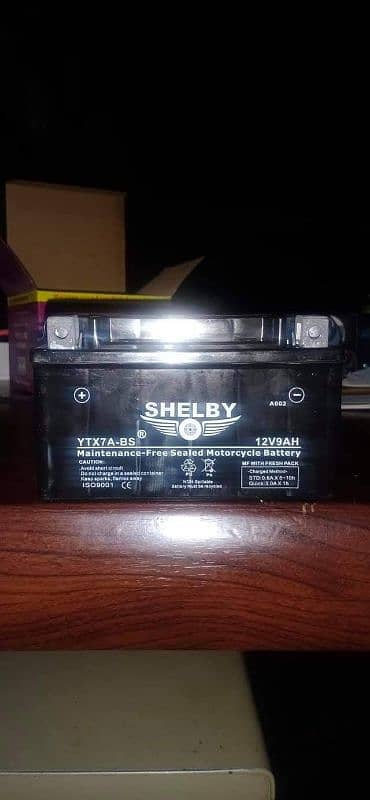 Heavy Bike Shelby battery 2