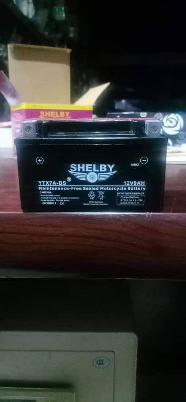 Heavy Bike Shelby battery 3