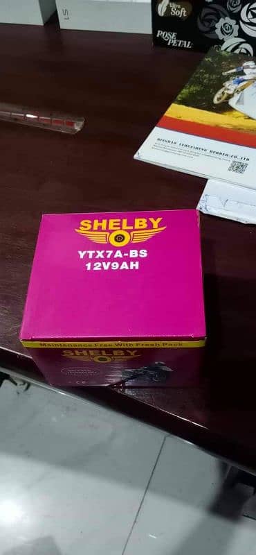 Heavy Bike Shelby battery 5