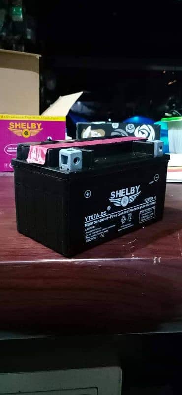 Heavy Bike Shelby battery 6