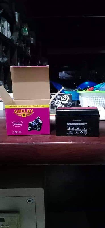 Heavy Bike Shelby battery 7