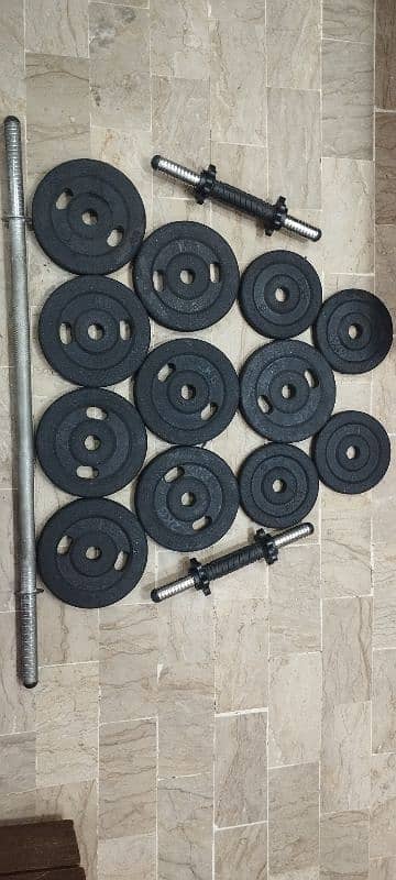 20 KG Rubber Coated Plate 0