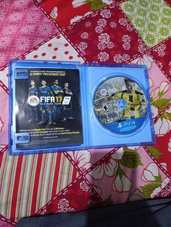 3 Used PS4 Game Discs || Cricket 22 ,Deus Ex MankUind Divided ,FIFA 17 6