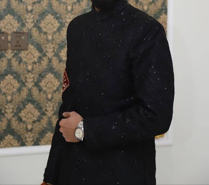 black sherwani 2