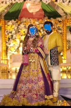 Bridal & Groom Mehndi Dress