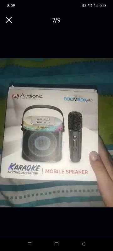 Audionic boom box voice converter and Bluetooth speaker 2