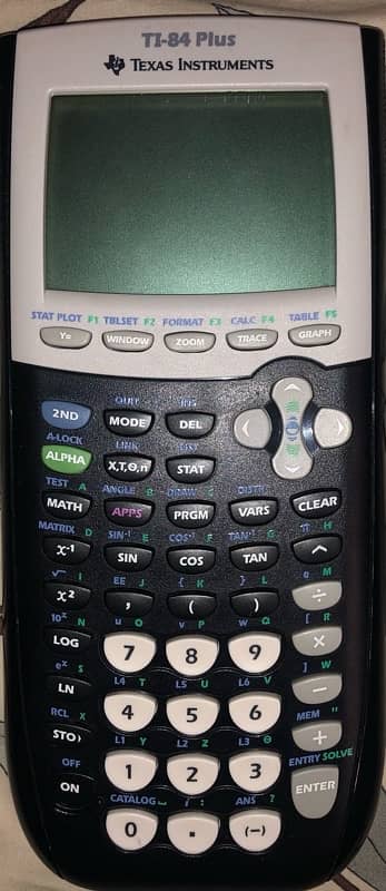 TI-84 Plus graphing calculator NEGOTIABLE 1