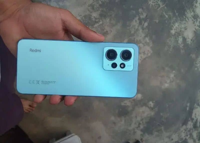 redmi note 12 with box urgent sale 0