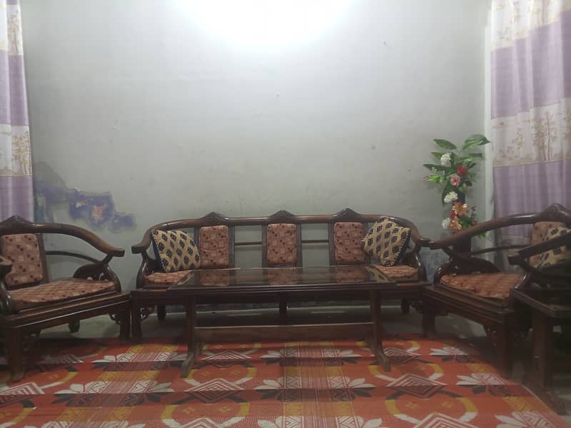 5 seater wooden sofa for sale 5