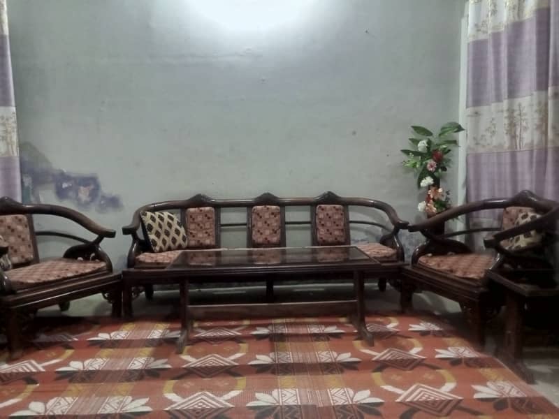 5 seater wooden sofa for sale 6