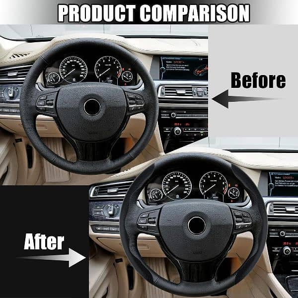 Car steering wheel protector 4