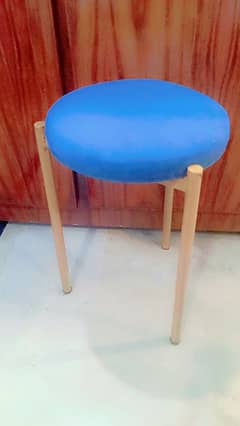 iron stool pair