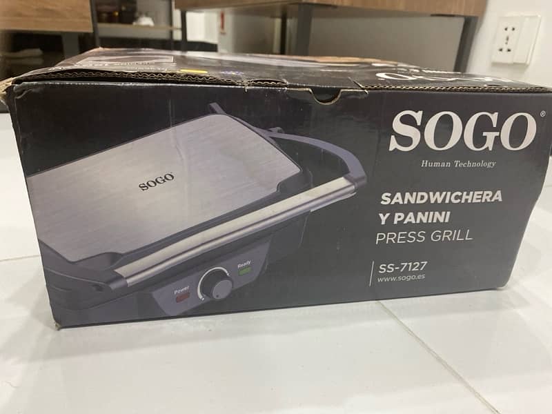 SOGO PANINI & SANDWICH press grill 2