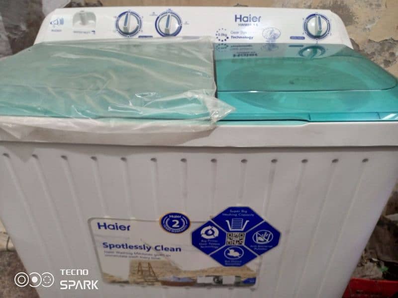 Haier  twin tub washing machin 5