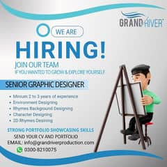 SENIOR GRAPHICS DESIGNER AND 2D ANIMATOR