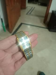 Swistar 23k Gold Plated Watch For Men  and women