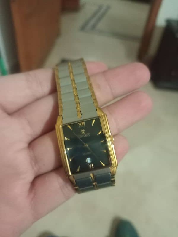 Swistar 23k Gold Plated Watch For Men  and women 3