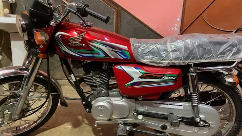 Honda cg125 2023 model karachi number 0