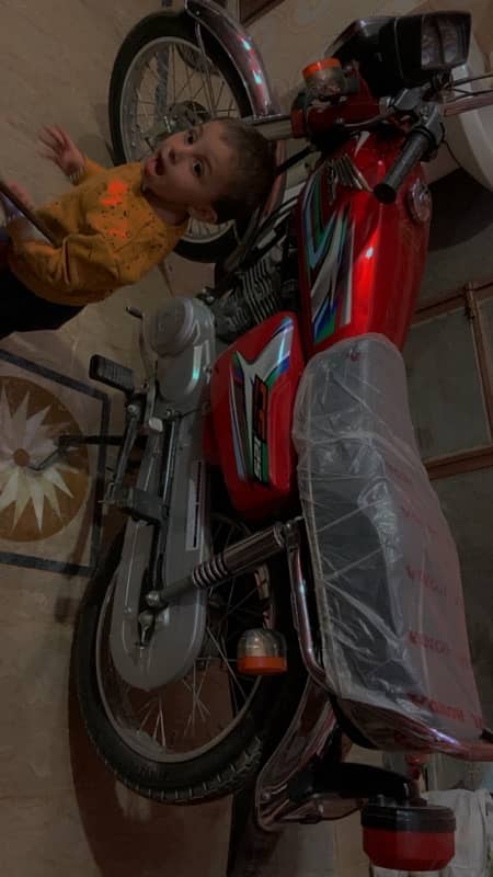 Honda cg125 2023 model karachi number 1