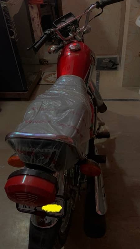 Honda cg125 2023 model karachi number 3