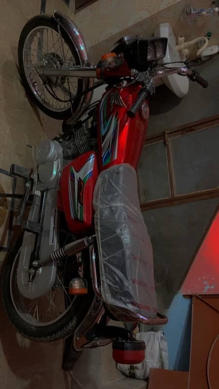 Honda cg125 2023 model karachi number 4