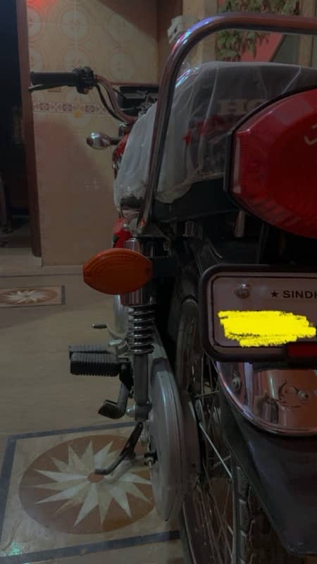 Honda cg125 2023 model karachi number 6