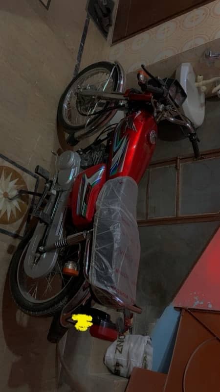 Honda cg125 2023 model karachi number 8