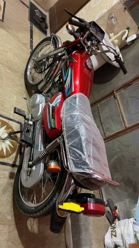 Honda cg125 2023 model karachi number 9