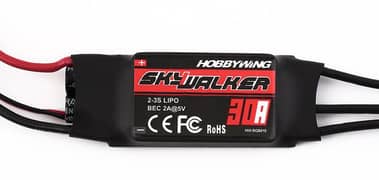 60A Hobbywing SKYWALKER ESC 60A Build in bec UBEC 40 to 80