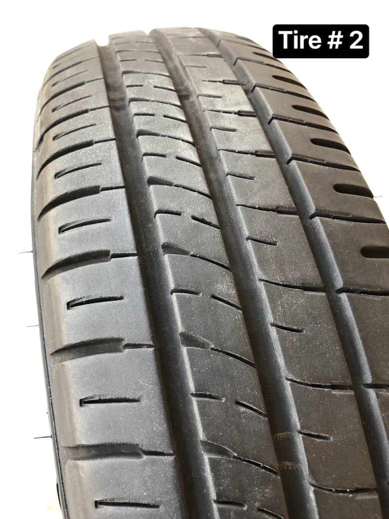 4tyres set 155/65R14 (DUNLOP)(condition 8/10) 6