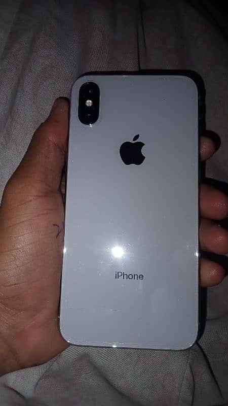 I phone X PTA approved 256GB everything is ok battery health 87% 0